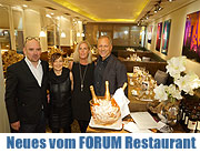 Das FORUM Restaurant Bar Café startet das Jahr 2014 mit neuen Ideen und neuem Team (©Foto: Martin Schmitz)